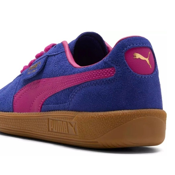 NIB PUMA Palermo Sneakers Lapis Lazuli/ Magenta Gleam/ Gum Size W 9.5 M 8 - Picture 6 of 10